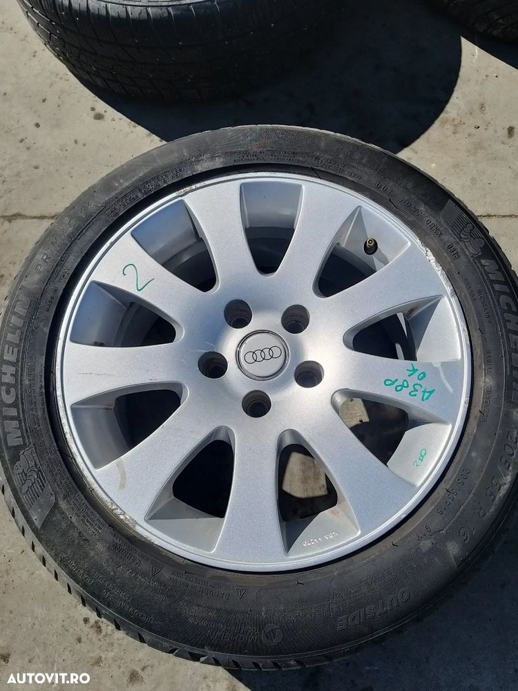 Janta aliaj cu anvelopa r16 205/55 r16 audi a3 8p - 1