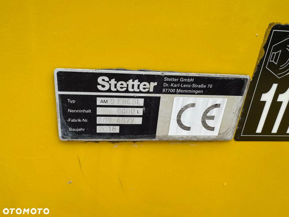 Mercedes-Benz AROCS 3240 8x4 BETONOMIESZARKA STETTER SCHWING , DMC 34000 KG, 2016 ROK, IDEAŁ - 23