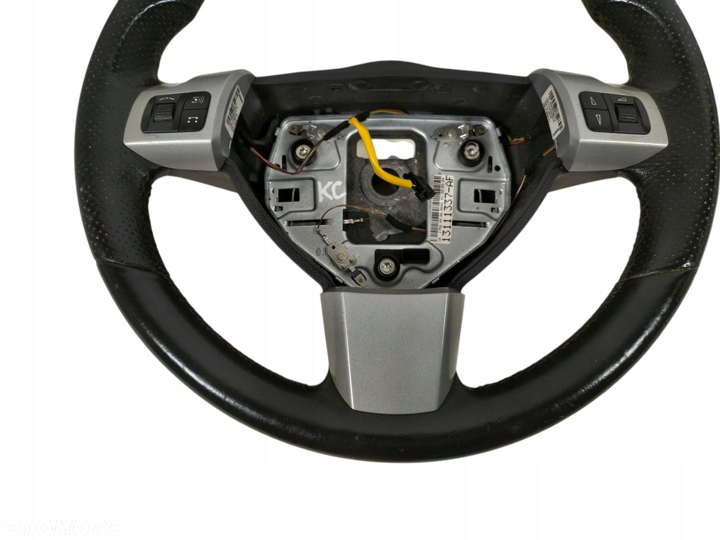 OPEL ASTRA H KIEROWNICA SKÓRA WIELOFUNKCYJNA 13111337 ŁADNA - 3