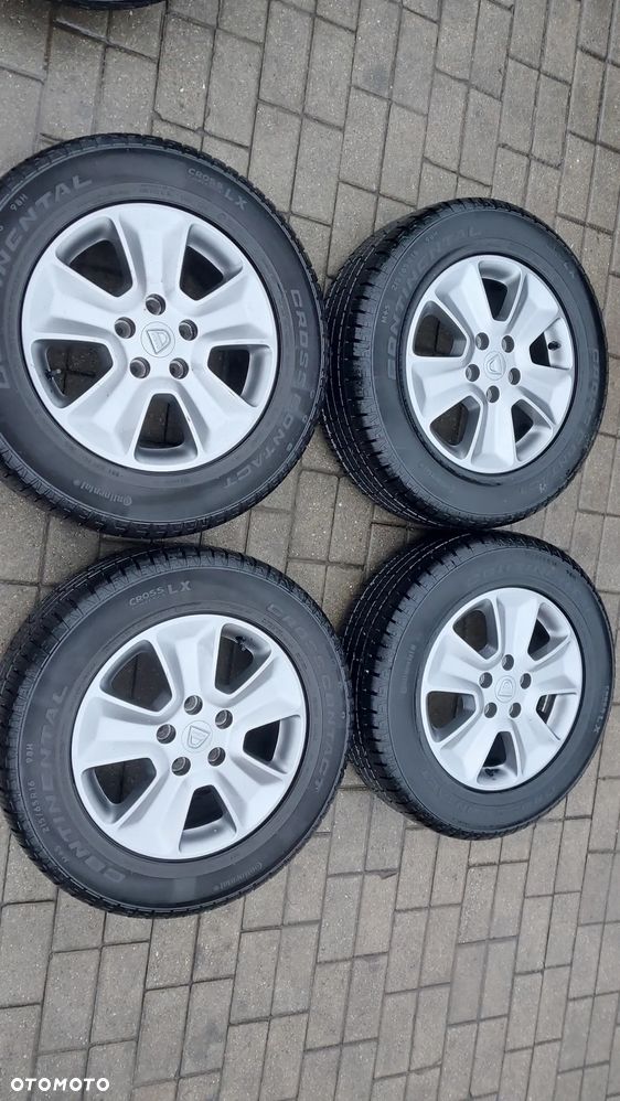 Komplet Alu Felg z Oponami 215/65r16 16 6.5J 5X114.3 66.1 ET 50 403004803R DACIA DUSTER