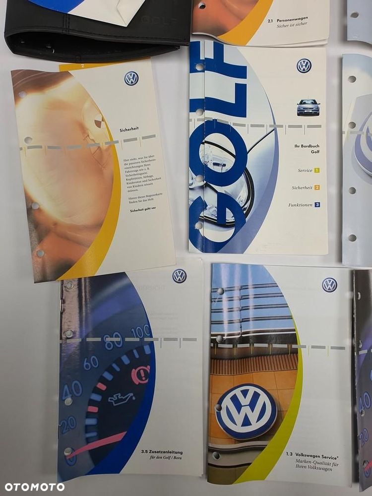 INSTRUKCJA OBSŁUGI + ETUI VW GOLF IV - 3