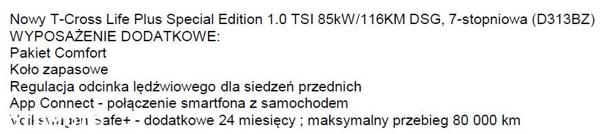 Volkswagen T-Cross 1.0 TSI Life Plus DSG - 12