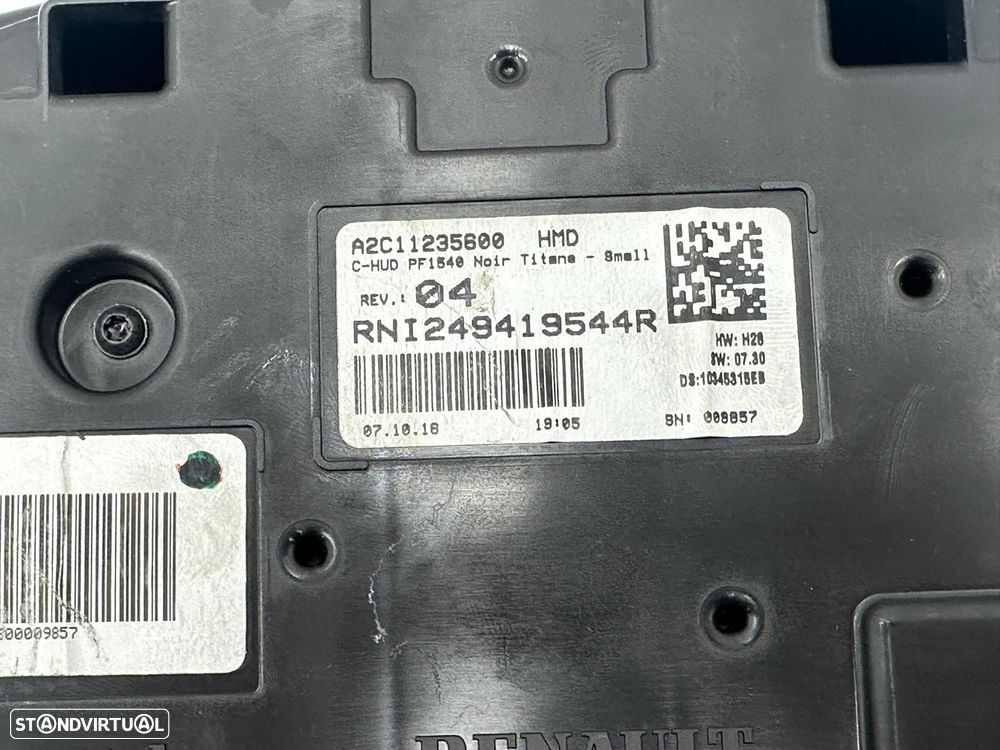 Display Headup - Renault Megane IV (2016) - 4