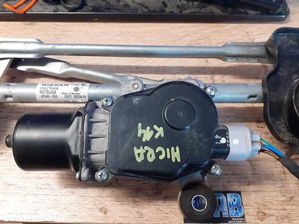 MECHANIZM WYCIERACZEK NISSAN MICRA K14 - 1