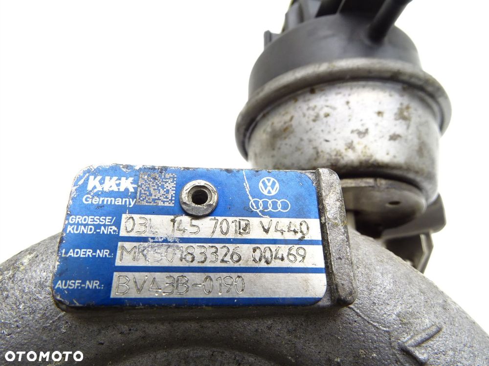 Turbo turbina turbosprężarka cjca cjc 03l145701d audi q5 8r 2.0 tdi - 10