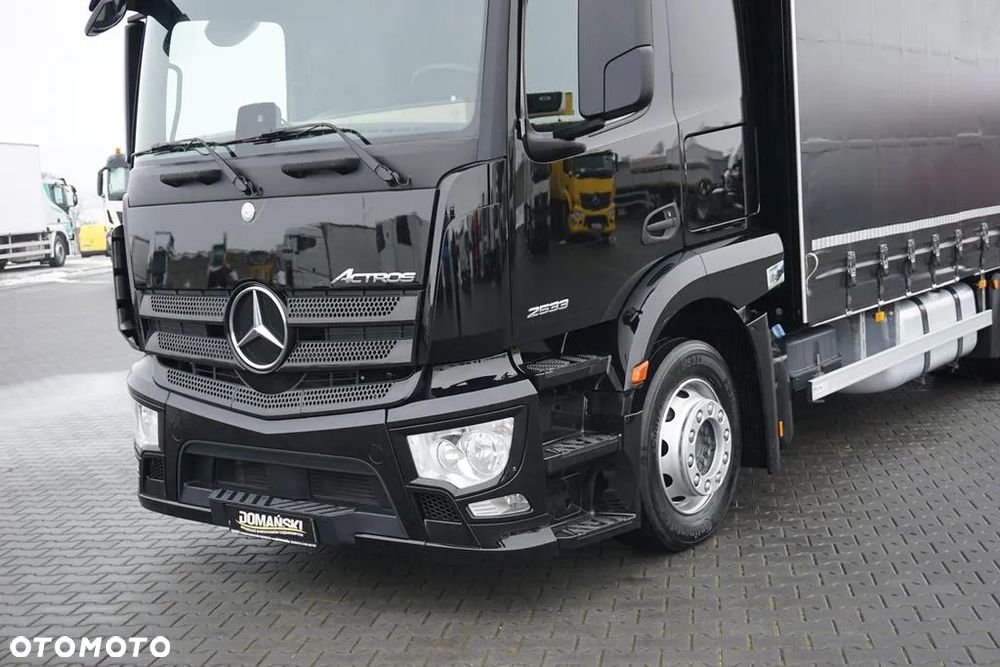 Mercedes-Benz / ACTROS / 2533 / ACC / E 6 / FIRANKA / ŁAD. 15 450 KG / 19 PALET - 20