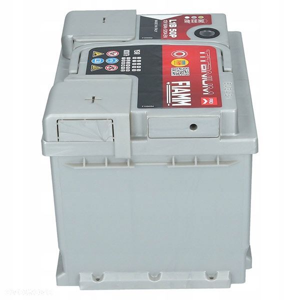 Akumulator FIAMM Titanium PRO 50Ah 520A L1B50P - 12 kg P - 7