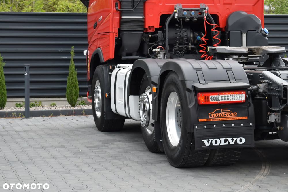 Volvo FH540 / 6x2 / EURO 6 / PUSHER / OŚ SKRĘTNA-PODNOSZONA / RETARDER / KLIMATYZACJA POSTOJOWA / NAWIGACJA / ACC / LEDY / 2 ZBIORNIKI PALIWA / ALUFELGI / SERWISOWANY / SPROWADZONY - 12