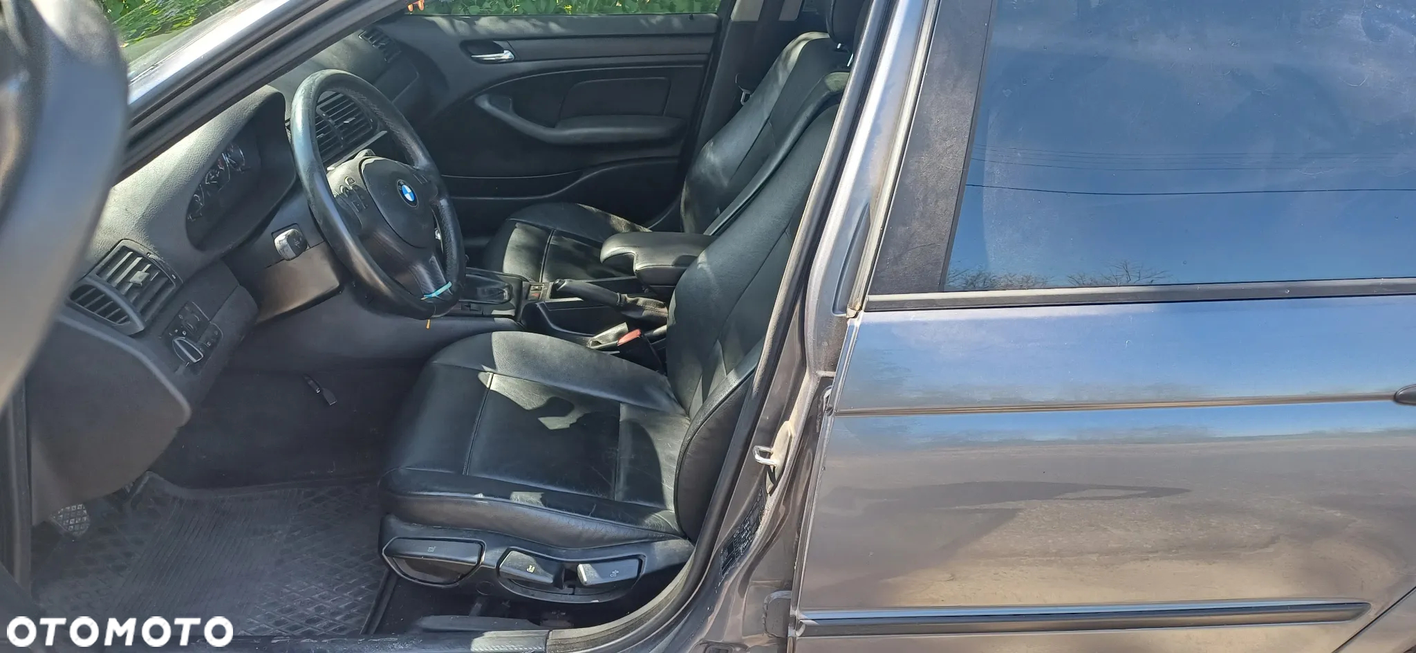 BMW e46 SEDAN FOTELE SKÓRA ładne BOCZKI KANAPA SKŁADANA - 3