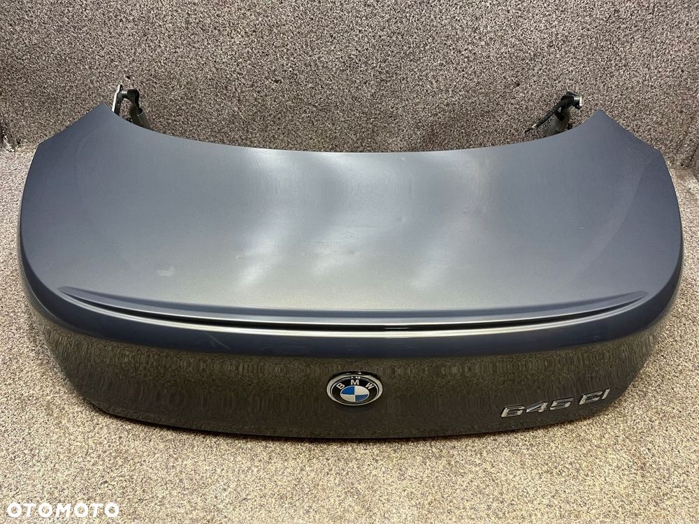 Klapa bagaznika tyl klamka zamek 440/7 STRATUS METALLIC BMW E63 645Ci ładna - 1