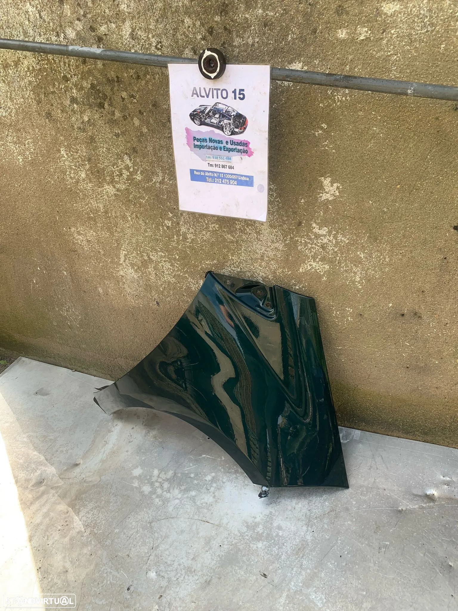 Guarda lamas direito Mercedes W169 - 3