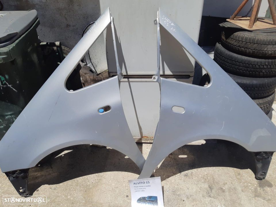 guarda lamas esquerdo - direito  VW Sharan - 1