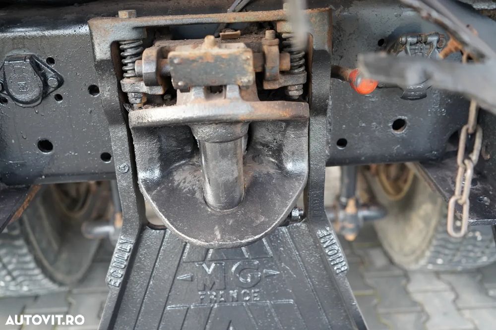 MAN TGA 18.360 / 4X4 / BASCULĂ CU 2 LATE / CLAPETĂ HIDRAULICĂ / LATERALĂ HIDRAULICĂ / SUPPORT FRONTAL / SPECIAL / MANUAL - 23