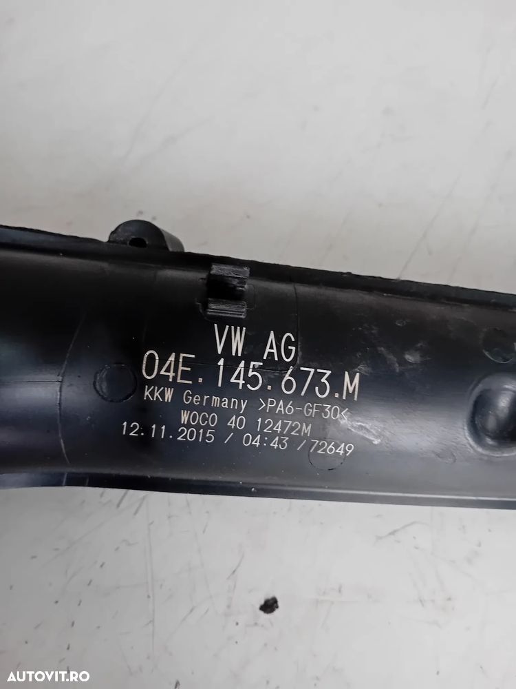 Furtun Conducta Intercooler Vw Golf 7 Caddy Skoda Seat Audi A3 8V 1.4 TSI CPW Cod 04E145673M - 4