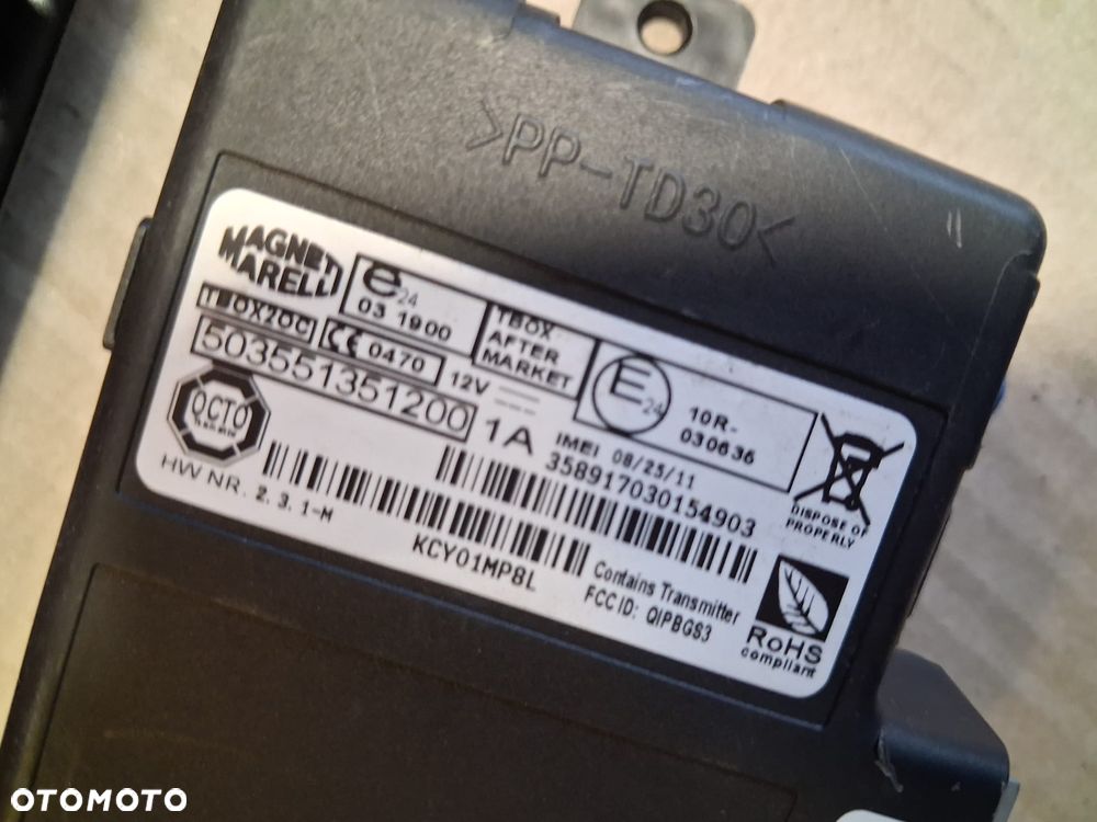 Wyświetlacz navigacji RENAULT MEGANE III 259150931R  OE - 3