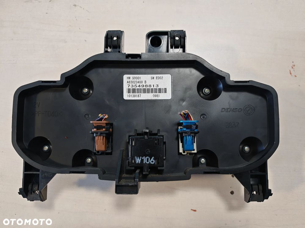Panel Klimatyzacji Climatronic Fiat Panda II 2 735498813 Denso - 2
