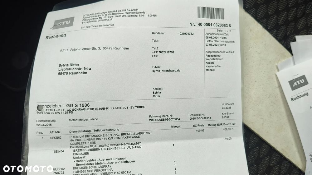 Opel Astra 1.4 Turbo Start/Stop Edition - 20