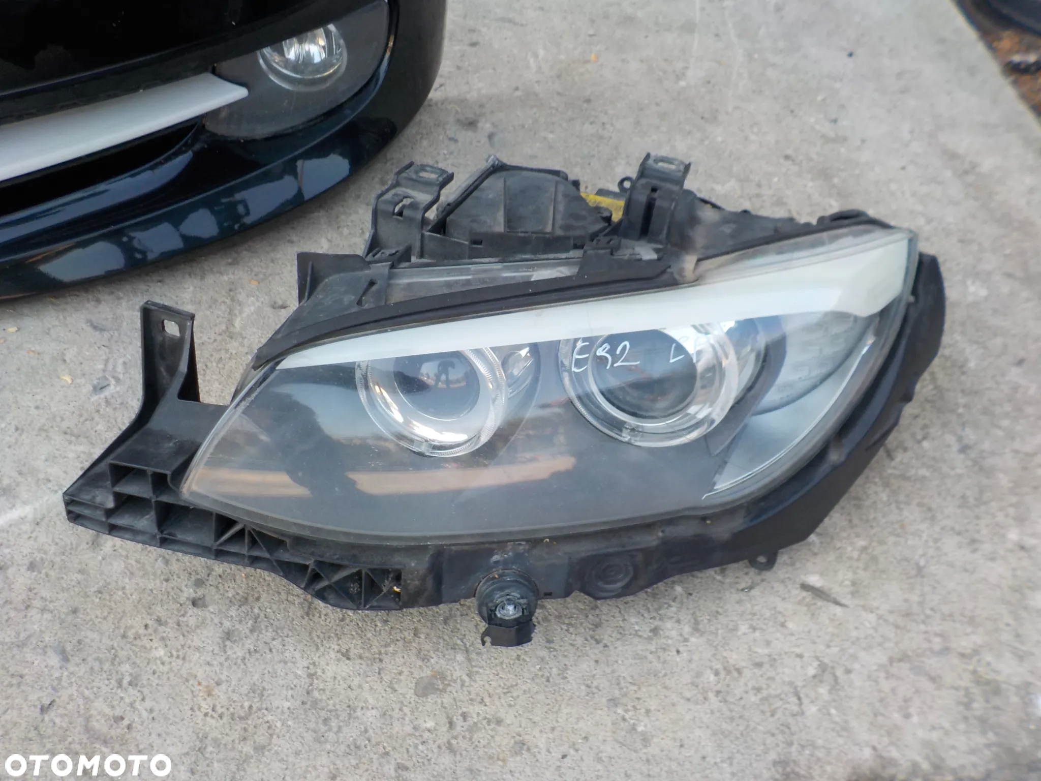 BMW SERIA 3 E92 LIFT 3.0 D PRZÓD MASKA ZDERZAK BŁOTNIKI PAS PRZEDNI Z CHŁODNICAMI LAMPY XENON UK 475 - 7