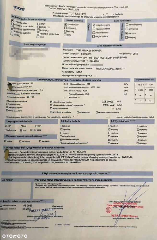 Kassbohrer Cysterna Paliwowa LGBF 4 Komorowa Mało Używana Super Stan! - 19