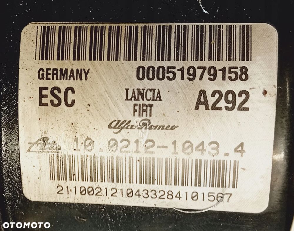 Pompa ABS Fiat Doblo II - 3