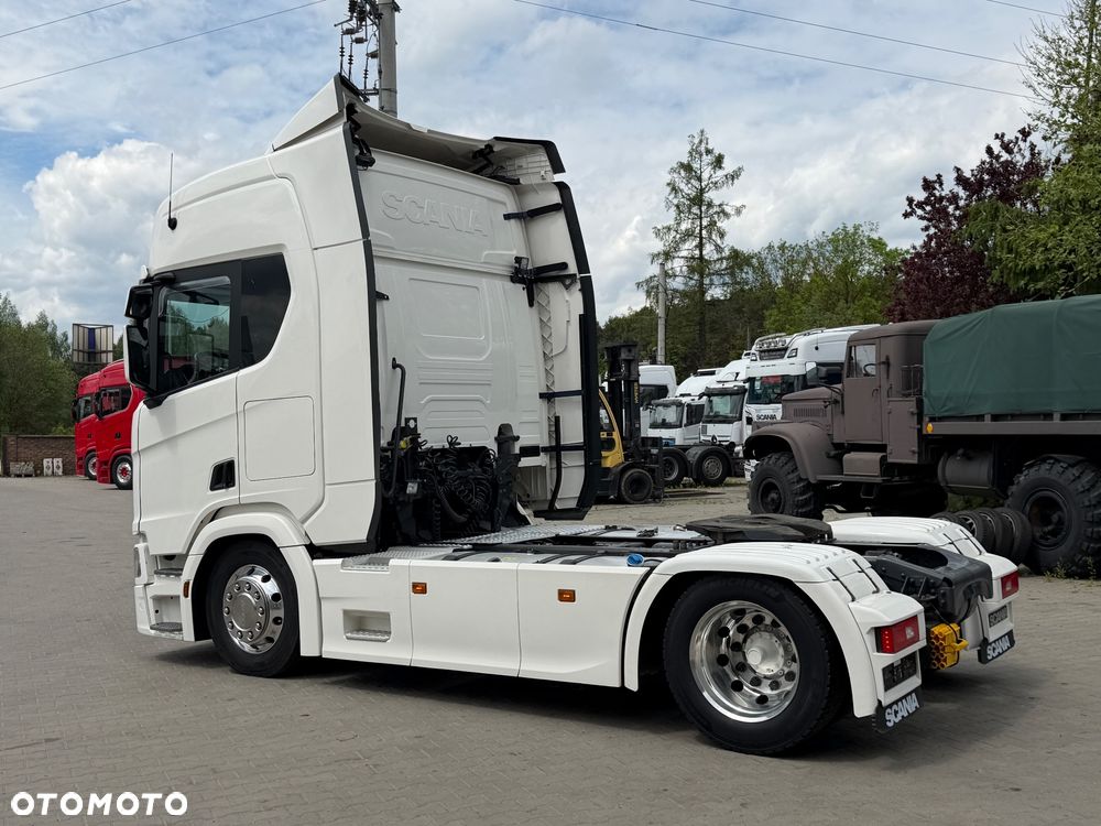 Scania Low deck mega r450 z Niemiec alcoa full led dwa duże zbiorniki navi klima postojowa nowe Tacho - 11