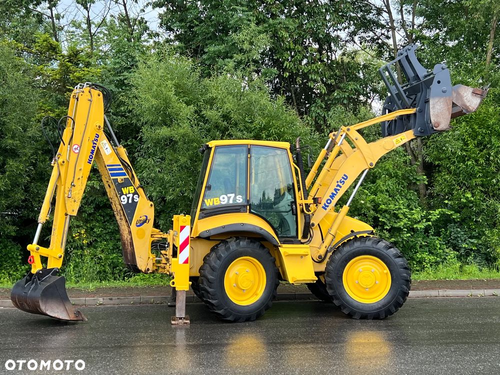 Komatsu * Koparko Ładowarka * Komatsu WB 97 S Utility * - 15