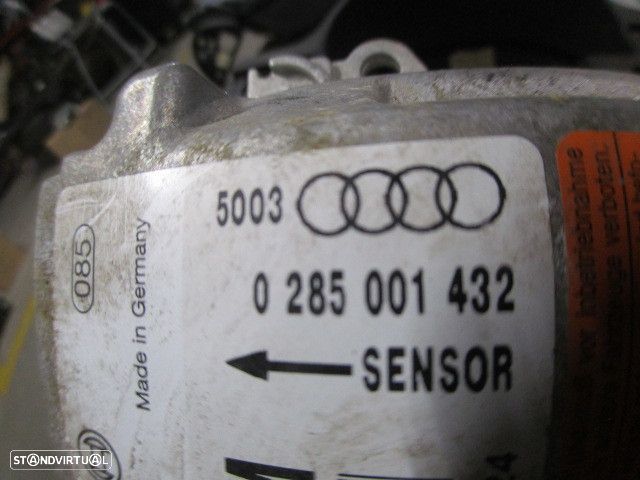 Kit Airbags 8E0880201AE 4B0959655M 0285001432 560571801 560585901 AUDI A6 2 4B FASE 2 2002 1.9TDI 130CV 4P CINZENTO PRETO - 12