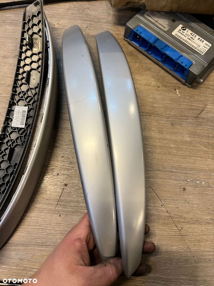 Dekory maskownice rączki x3 e83 srebrne - 2