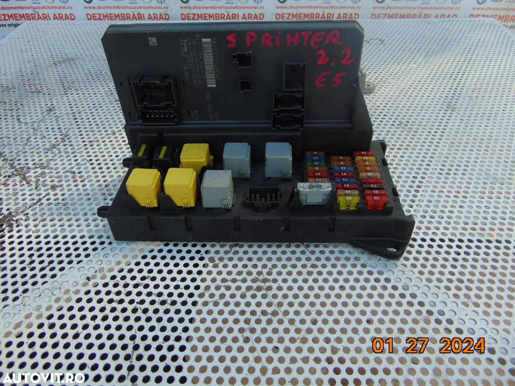 kit pornirE Mercedes sprinter 2,2 euro 5 w906 2.2 euro 5 sprinter w906 - 7