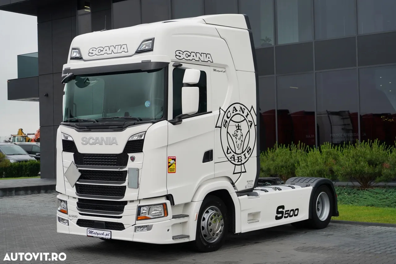 Scania S 500 / MEGA / RETARDER / PLATĂ JOSĂ / CONTRACT DE SERVICE POST-SERVICE / IMPORTAT - 2