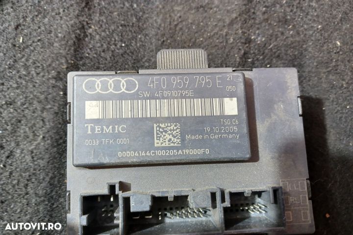 Modul control usa spate stanga 4F0959795E 4F0959795E Audi A6 4F/C6 [2 - 3