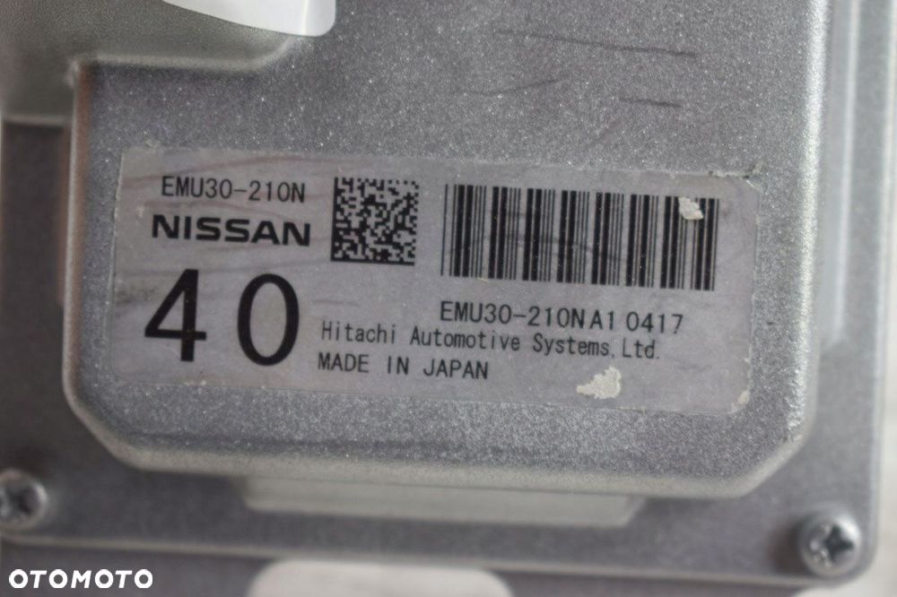 komputer sterownik * nissan navara emu3-0210n a1 0417 - 3