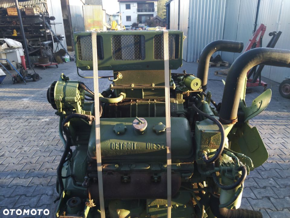Silnik V6 6 CYL Detroit 7067-7040 7067 7040 Engine FOX 6650 6600 Sieczkarnia Kombajn Deutz Perkins - 10