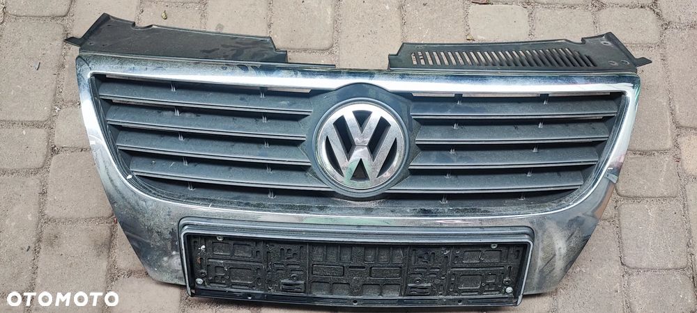 VW PASSAT B6 GRILL ATRAPA 3C0853651 - 1