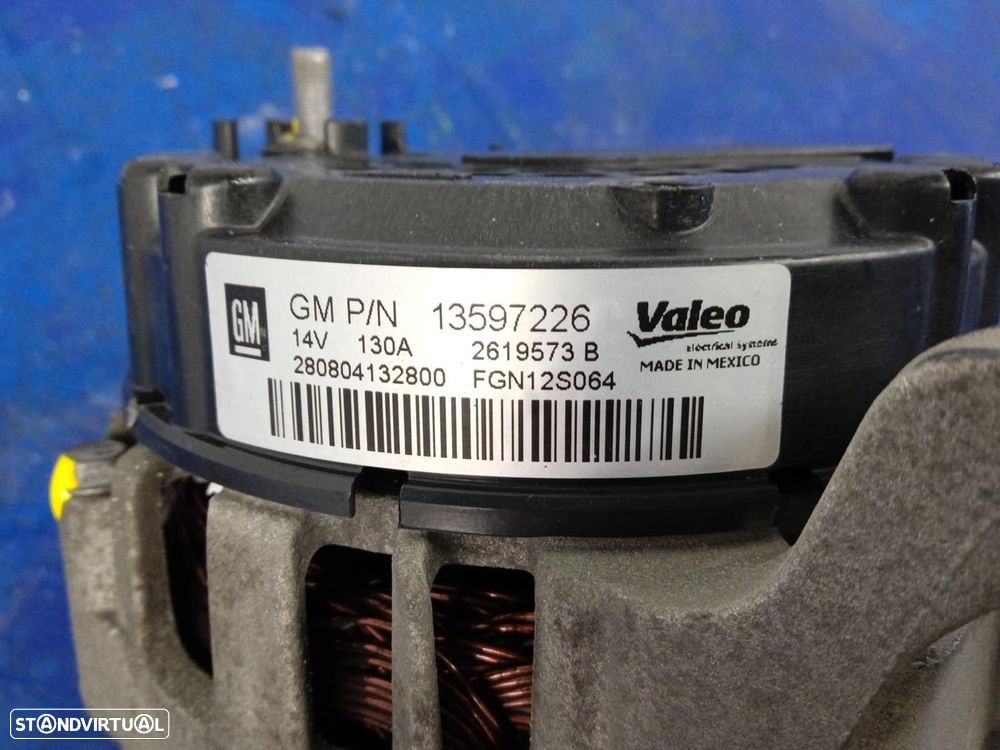 ALTERNADOR OPEL ADAM 2018 -2619573B - 4