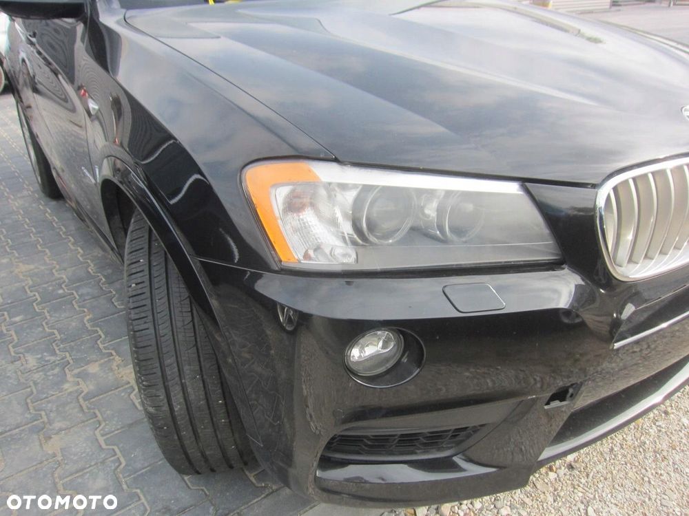 BMW X3 F25 475 BLACK SAPPHIRE MASKA ZDERZAK LAMPY XENON PAS MPAKIET N20 N55 - 2