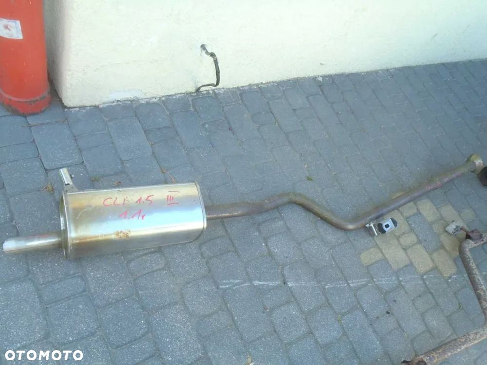 Wydech Tłumik Rura Wydechowa renault clio III modus thalia - 5