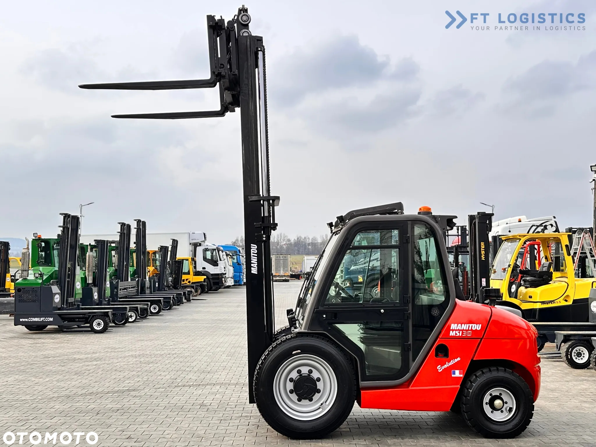 Manitou MSI30 / DIESEL / DUPLEX / 3400MM / KABINA / POZYCJONER / PRZESUW WIDEŁ / JAK NOWY - 20