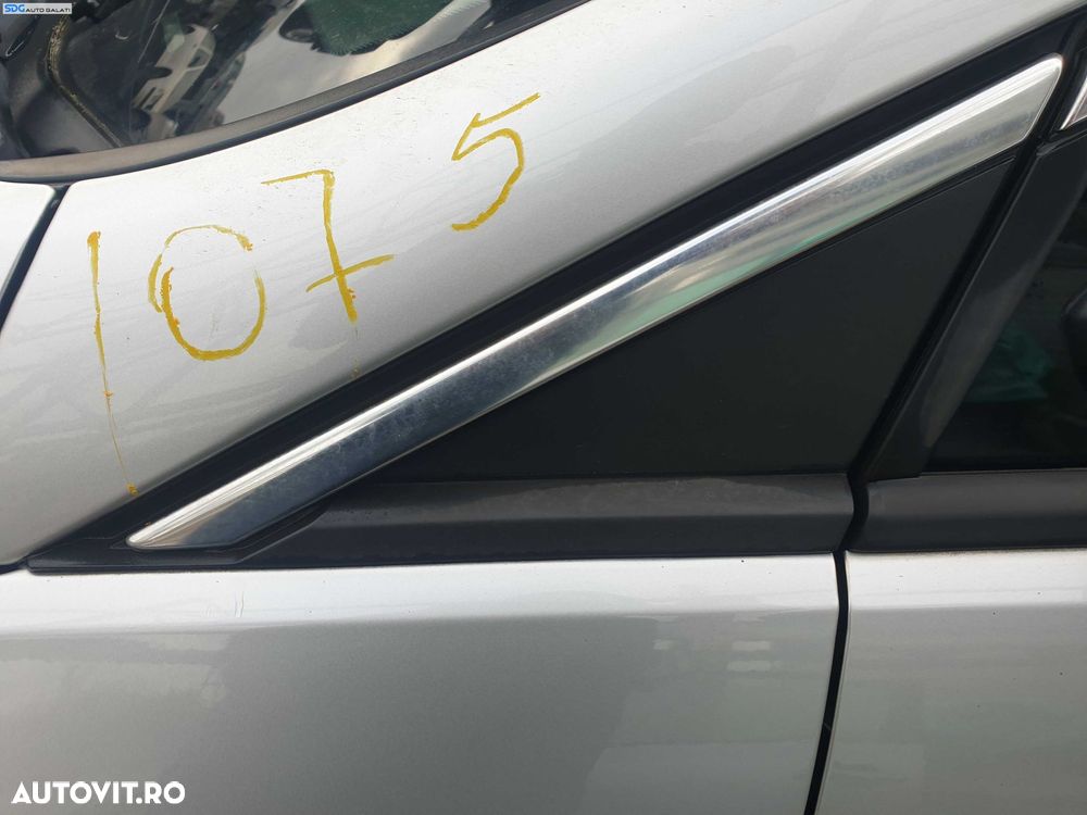 Bandou Ornament Capac Plastic Crom Nichel Aripa Portiera Caroserie Stanga Fata Opel Astra K 2015 - 2021 [K9195] - 1