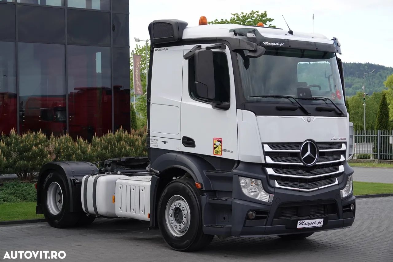 Mercedes-Benz ACTROS 1843 / RETARDER / HIDRAULIC / LOW CABIN / 2017 - 1