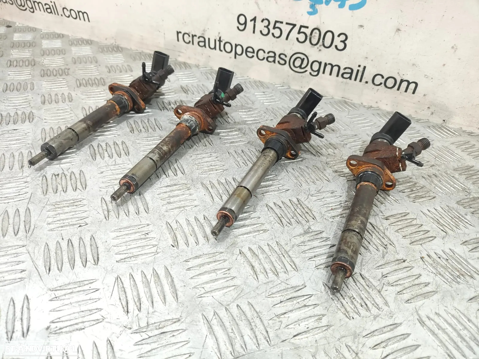 Conjunto Injetores 9657144580 Siemens PSA Peugeot Citroen Ford Volvo 2.0 HDI 16v 136cv RHR - 3