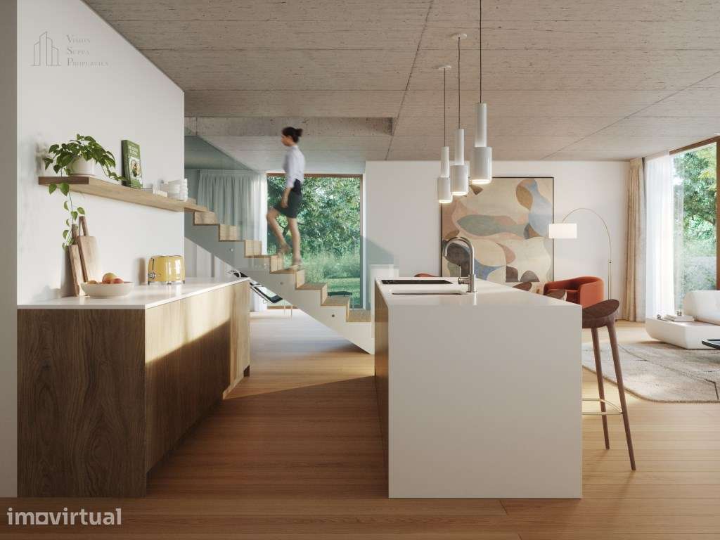T2 novo à venda | 129,45 m² com terraço de 23,25 m² | Mafra - Grande imagem: 2/6