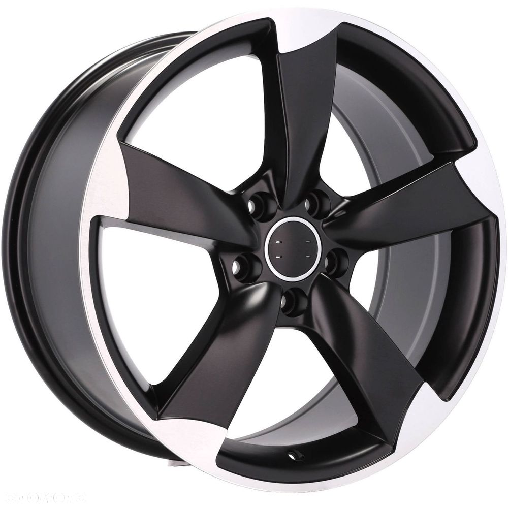 4x Felgi 18 Rotor m.in. do AUDI A4 B7 B8 B9 A6 C6 C7 C8 A8 D3 D4 D5 Q5 I II FY 8R S4 - BK217 - 2
