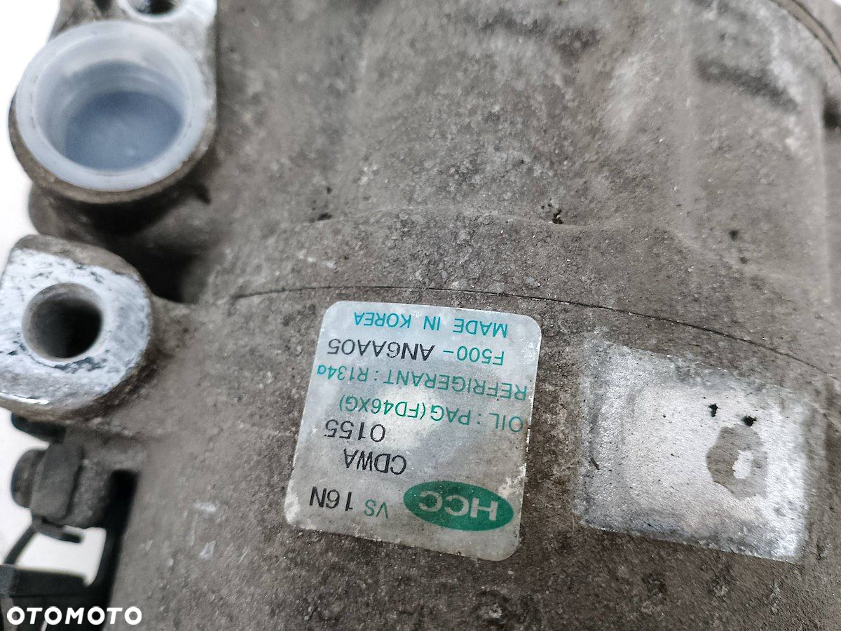 POMPA, SPRĘŻARKA KLIMATYZACJI KIA CEE'D I F500-AN6AA05 1.4 16V - 4