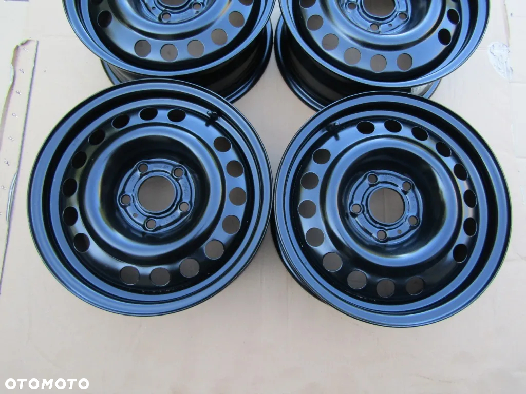 4x NOWE Felgi 15 Opel Meriva A B Zafira A Astra H III Vectra B / 6j 5x110 ET43 - 6