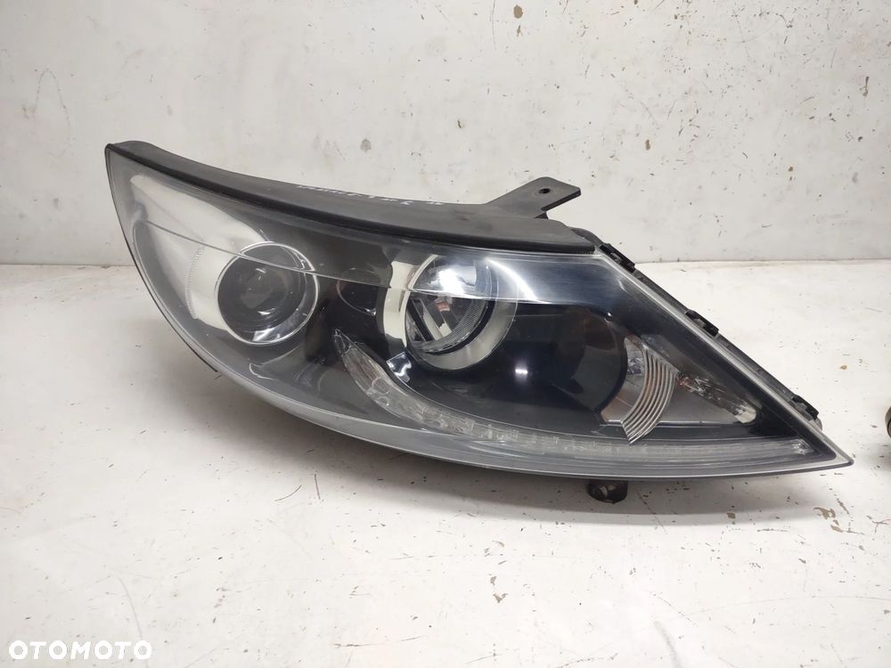 LAMPY PRZEDNIE XENON LED KIA SPORTAGE III 2013r. LEWA PRAWA ORYGINAŁ KOMPLETNE - 2