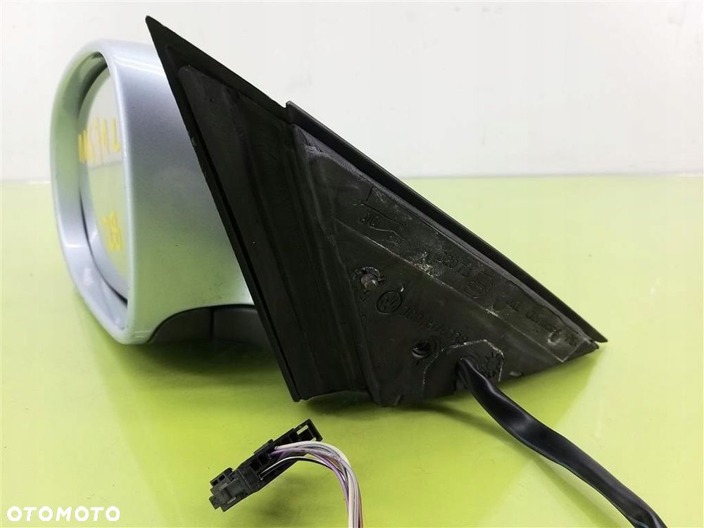 Lusterko lewe elektryczne VW Passat B5 FL 2000-2005 LAK:LB5S 6PIN SREBRNE - 3