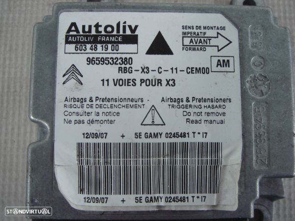 Centralina De Airbags Citroen C5 Ii Break (Re_) - 3