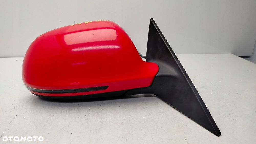 audi a3 8p lift 08r- lusterko prawe zewnętrzne 6 pinów lz3m - 1