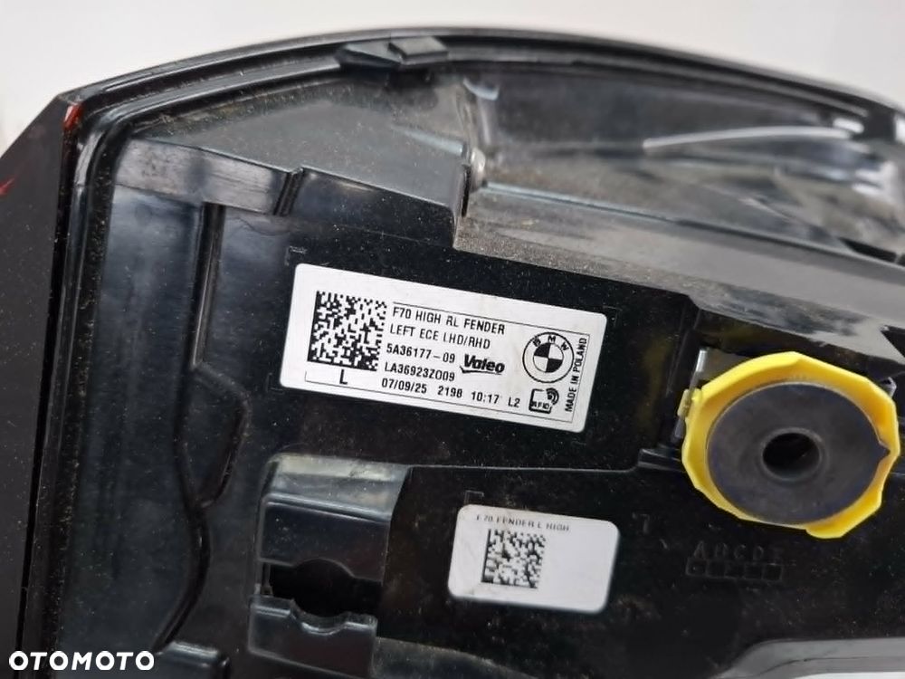 LEWA LAMPA TYLNA TYŁ BMW F70 5A36177 LED - 9